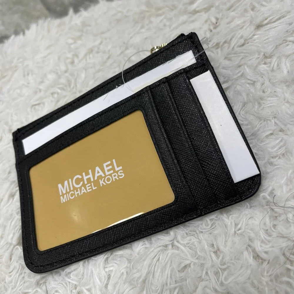 $188 Retail Brand new Michael Kors coin pouch with ID leather. - Picture 4 of 5